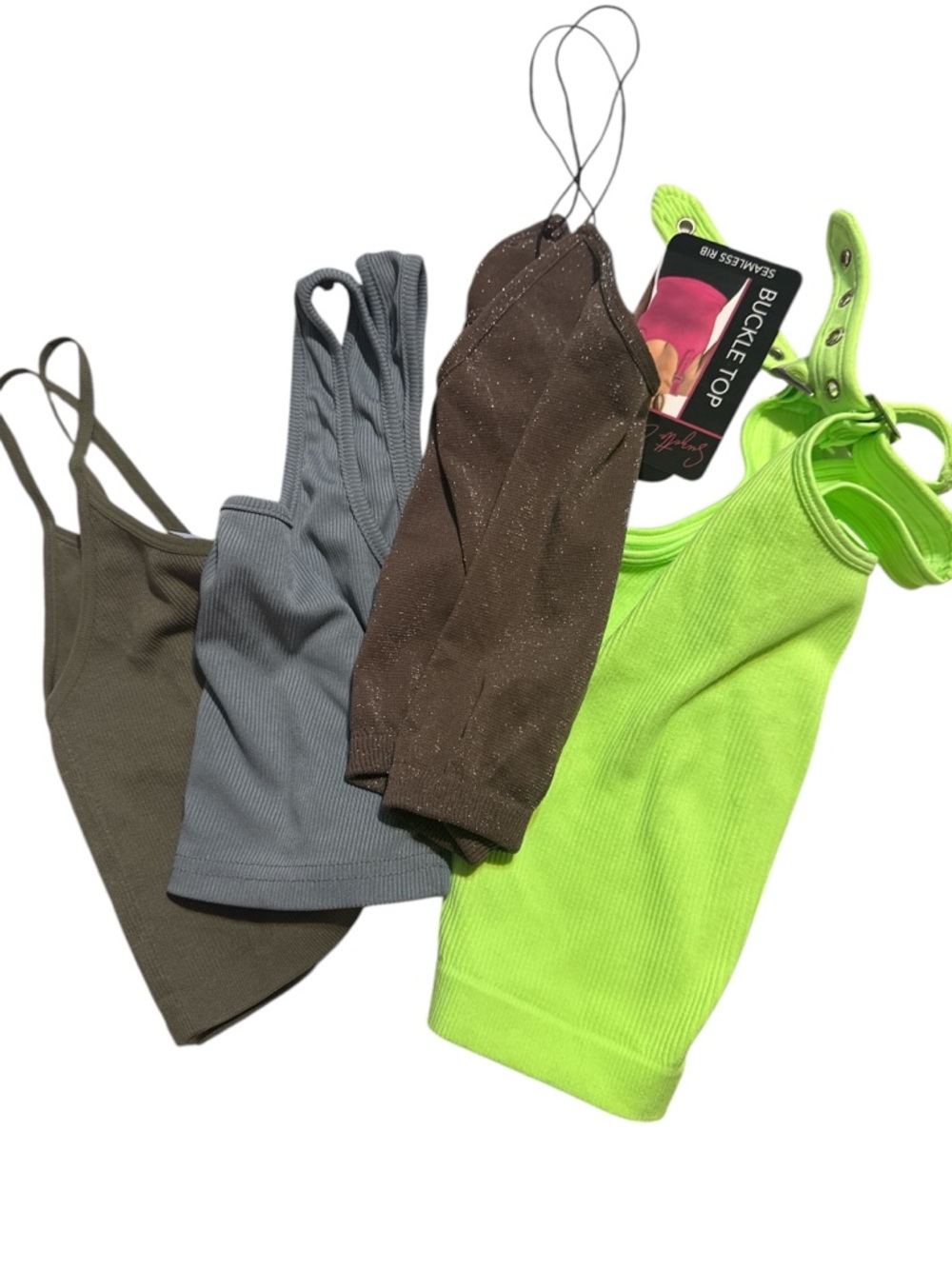 Bundle Of 4 Crop Tops